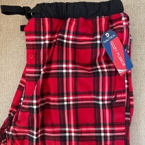Nautica Cozy Fleece Plaid Pajama Pant